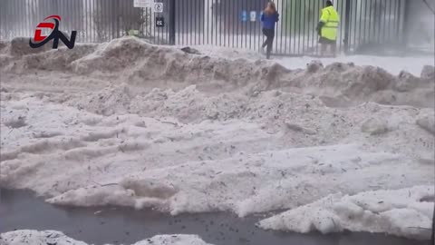 Australia! Frightening hailstorm destroys New South Wales