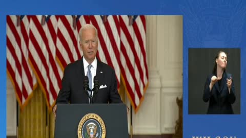 'The Buck Stops with Me': Biden Takes 'Full Responsibility' for Afghan Disaster