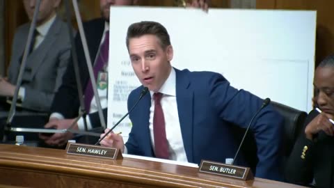 Mayorkas, caught in a lie Then gets destroyed by Josh Hawley