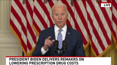 Biden Talks Prescription Drug Cost