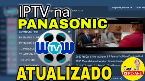 IPTV NA TV PANASONIC VIERA DNS NOVA ATUALIZADA