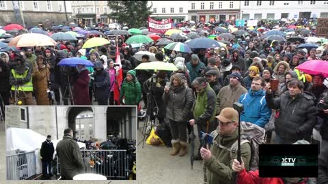 Journal Cafè TV: Demo Salzburg 13.12.20 STAR- Anwalt Dr. Roman Schiessler