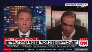 CA Restaurant Owner HUMILIATES Cuomo Live on Air for Covid Hypocrisy