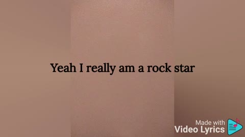 Rockstar - Miley Cyrus ( Hannah Montana)