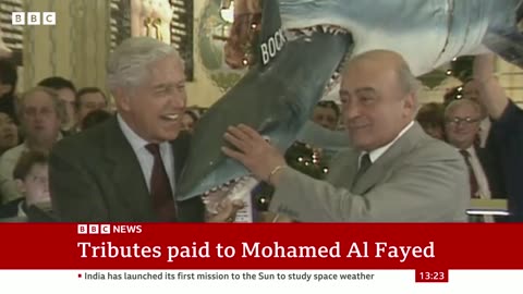 Former Harrods boss Mohamed Al Fayed dies aged 94 - BBC News