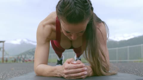 Plank exercise