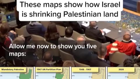 Proof that Israel has been stealing land from Palestine.