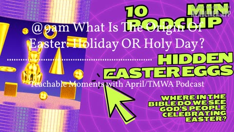 What is the Origins of Easter:Holiday OR Holy Day?