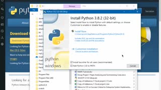 Installing python