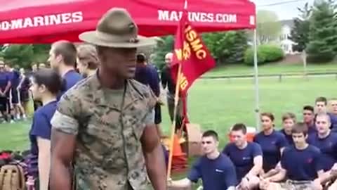 WHAT NOT TO SAY TO A MARINE DRILL INSTRUCTOR