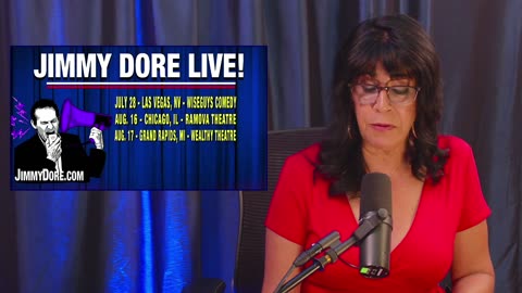 Crowd Strike CEO chokes on air during interview after worldwide internet blackout▮The Jimmy Dore Show