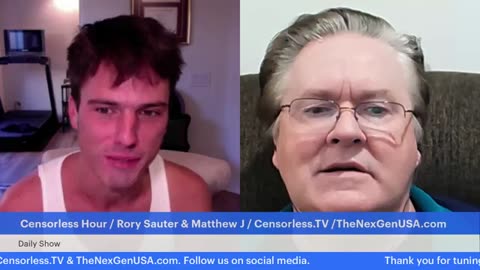 Censorless Hour with Rory Sauter & Matthew J / 11-2-2023