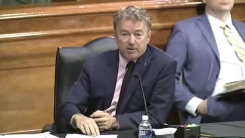 US Senate Investigation: Rand Paul And Fauci