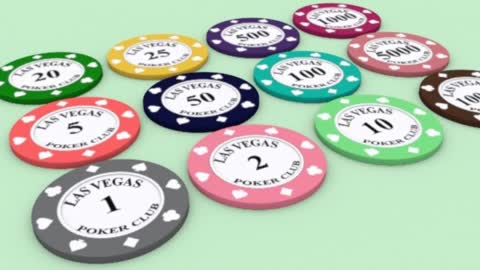 Casino Chips 3d model