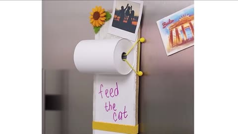 How to DIY a magnetic memo holder