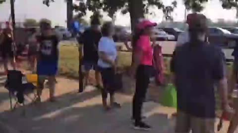 Massive Lines Forming 10 Hours Before Trump Rally in St. Cloud, Minnesota