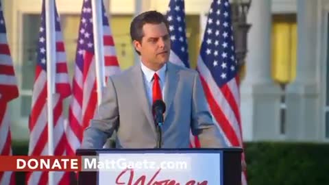 Matt Gaetz Releases BLISTERING New Ad, TORCHES Big Gov, Tech, Biz & Media