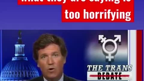 #tuckercarlson #GenderAffirmingCare #sexmutilationofKids