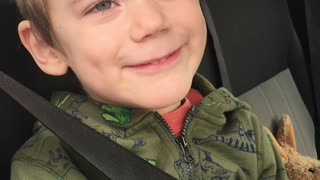 4 yr old sings Dinosaur song