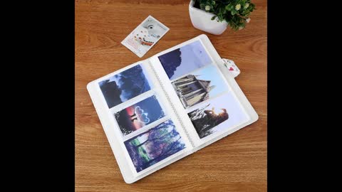 Review: WarmHut Flamingo Instax Album Set, 2 PCS 96 Pockets Wallet PU Leather Photo Albums Comp...