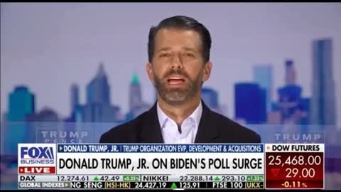 Don Jr. slams Biden's lead in polls, takes dig at Hunter Biden | Part 1