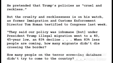 24-0121 - Biden Admits the Border Crisis He Created Is Real - But Won't Accept Any Blame