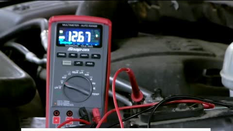 30 seconds Battery , Starter alternator test