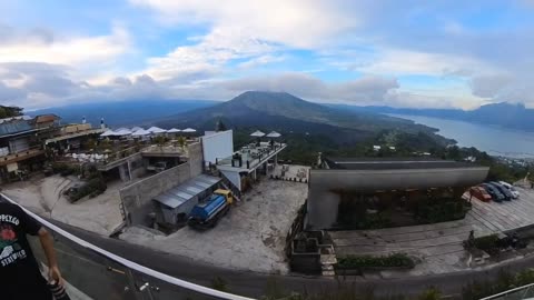 View of Lake & Mount Batur Kintamani, Bali, Indonesia