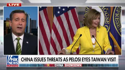 Fmr Trump DNI: Back Down Biden Is Caving On Pelosi Taiwan Trip!!