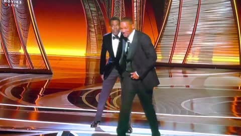 WILL SMITH SMACKS CHRIS ROCK at #2022 OSCARS