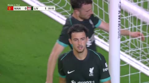 ⚽ Curtis Jones Man United 0-2 Liverpool