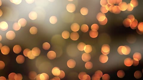 Small Little Orange Lights | 4K Relaxing Screensaver