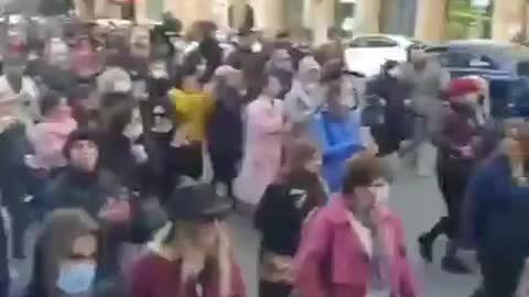 Tbilisi, Georgia - Massive Anti-Vax Protest (Nov. 20)