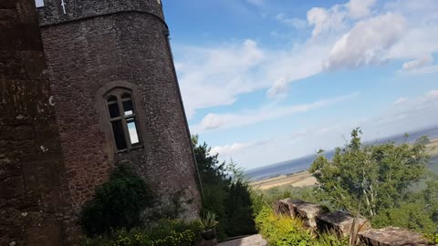 Dunster castle near Minehead Devon