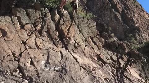 Dangerous Arizona Cliff Diving