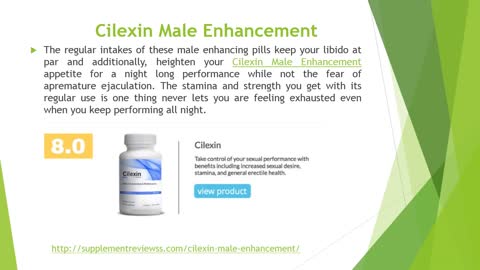 Cilexin Male Enhancement Where to Buy and Free Trial