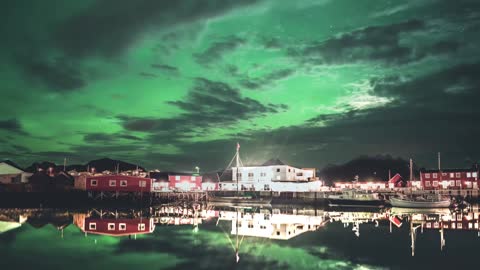 Breathtaking Time Lapse Video Of Aurora Borealis