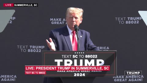 POTUS Donald J. Trump in Summerville, SC