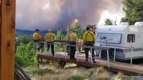 Weston pass fire 2018