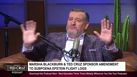 Ted Cruz Discusses Why The Epstein Flight Logs Haven't Been Released Yet