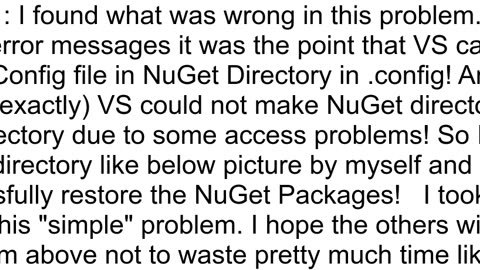 Execution problems in visual studio for Mac 2019 NuGet packages