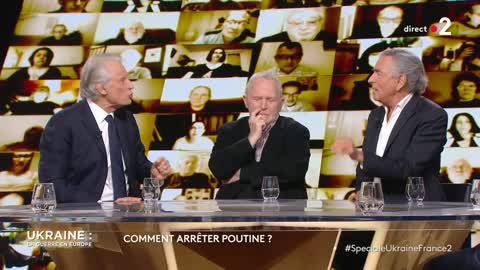 Dominique de Villepin atomise BHL et quitte le plateau de France 2