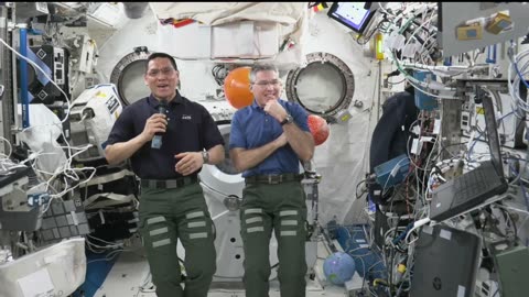 Expedition 69 Space Station Crew Answers Galveston, Texas Student Questions Aug.14,2023