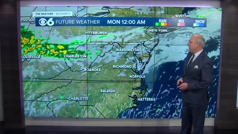 Mike's Saturday Evening Weather