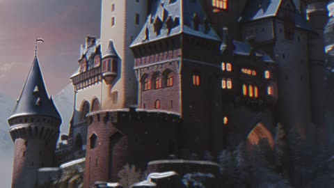 Vampire's Castle | Dracula's Castle | Haunted Castle | Medieval Castle | Eerie | AI Art #gothic