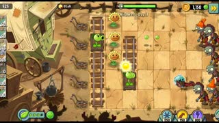 Plants vs Zombies 2 Wild West Day 11