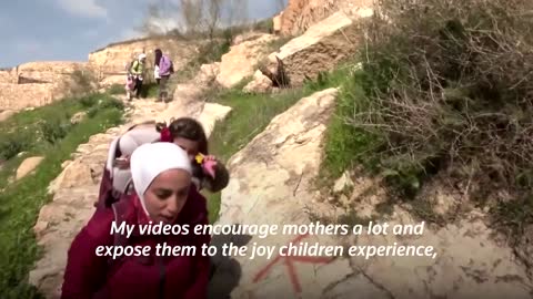 Jordanian mother promotes hiking trails for children- NEWS OF WORLD 🌏