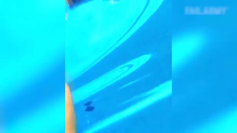 cellphone falls down in the pool