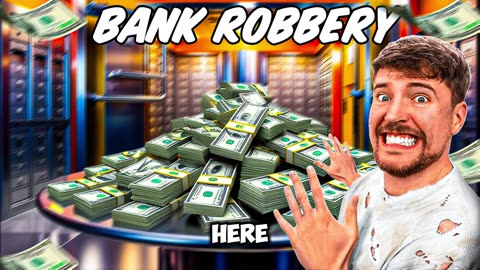 From Scratch to Epic: Recreating MrBeast’s Bank Robbery Thumbnail! 💥