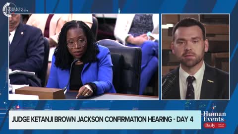 Jack Posobiec on Judge Ketanji Brown Jackson being soft on child pornographers and her judicial philosophy